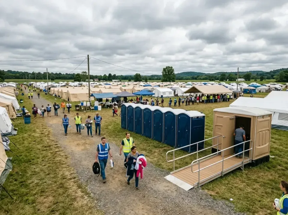 disaster-relief-camp-restrooms-010 — frequently asked questions, Dumpster & Portable Bathrooms Rental in Kinsey, AL